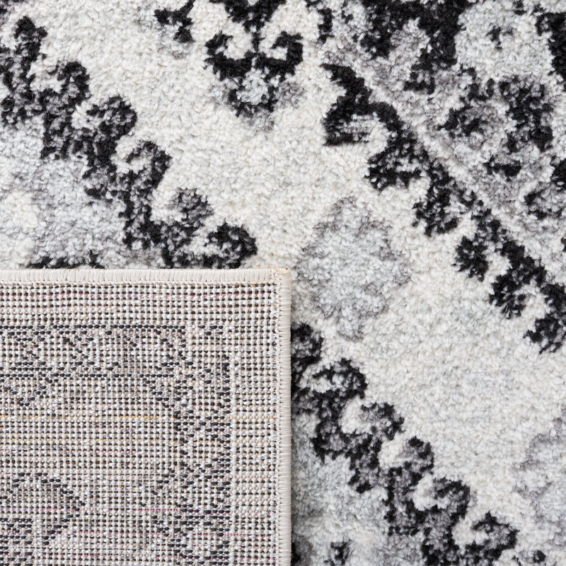 Elmas Performance Oriental Rug, Square 6'7"