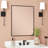 Kardon 30" x 24" Transitional Rectangular Framed Bathroom Wall Mirror-99278863
