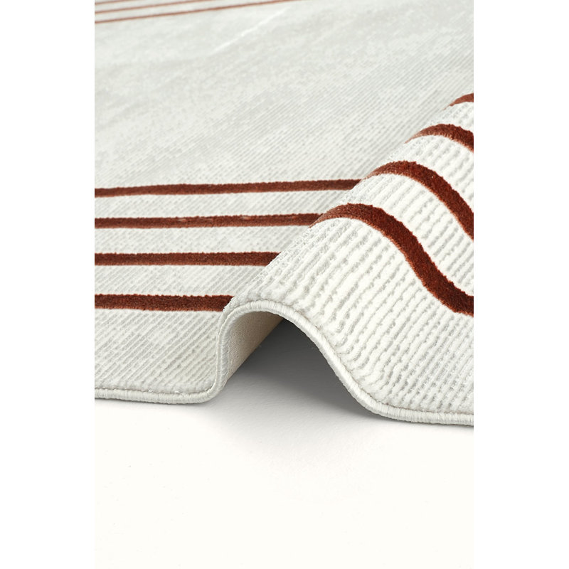 Rheanon Solid Colour Machine Made Indoor / Outdoor Area Rug, Runner 80 x 300cm