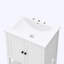 Meuble-lavabo moderne avec lavabo en céramique
