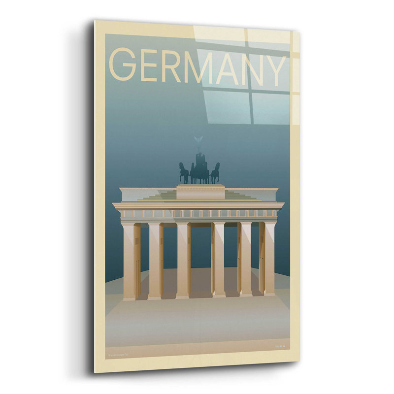 Allemagne par Incado, impression sans cadre, H 16 po x l 12 po x P 0,13 po