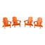 Chaise Adirondack pliante Laguna HDPE-787439543