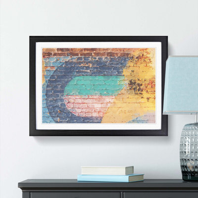 Wall Moves in Abstract - Picture Frame Graphic Art Print