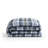 Tommy Hilfiger Bleecker Plaid Blue Cotton Reversible Quilt Set-117430502-117430499