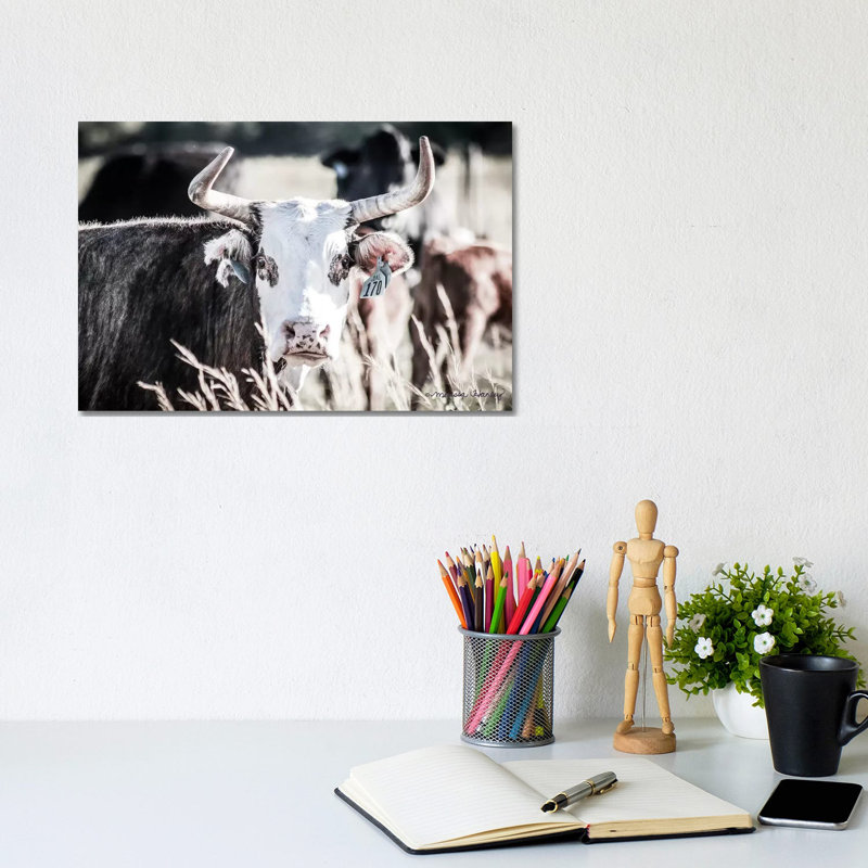 Number 170 by Melissa Hanley - Wrapped Canvas Print, 20.32 cm H x 30.48 cm W
