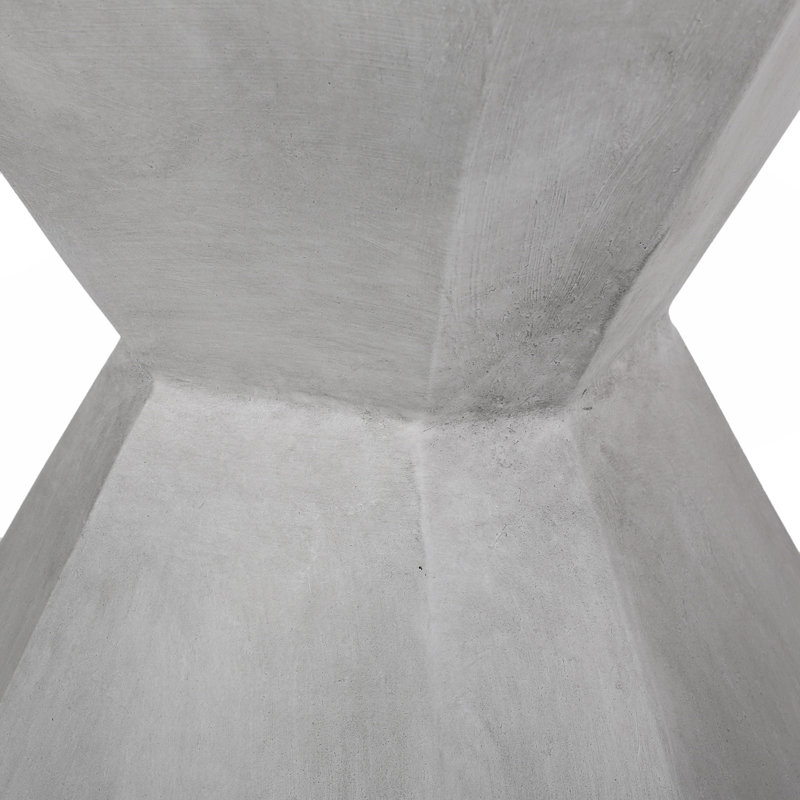 Outdoor Lightweight Concrete Side Table
