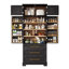 Armoires de garde-manger spacieuses et modernes, solution de rangement en bois MDF pour la cuisine et la maison