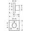 Starck Organic Trio/Quattro Diverter Trim