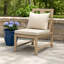 Ensemble de 2 chaises d'appoint Beli, beige et lavables