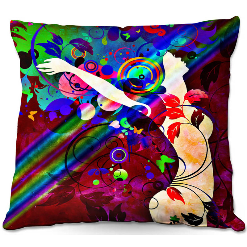 Coussin décoratif carré 1 canapé wondrous, 16 po x 1 po