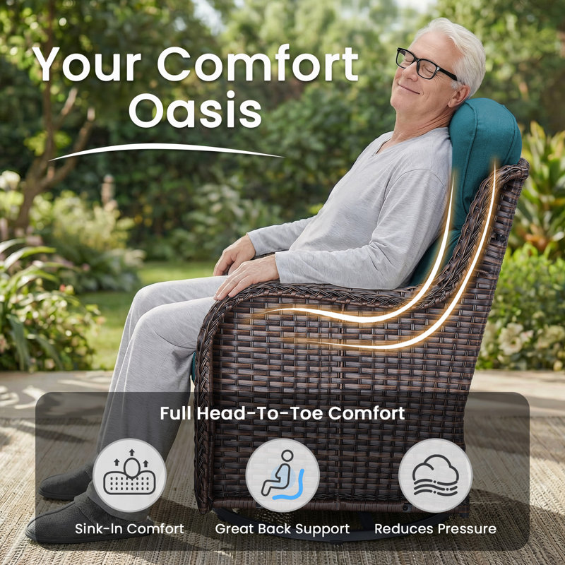 Coussins de siège Allo Luxury Smile 24 x 24 x 6, coussin de siège profond en oléfine résistant à l'eau, Ensemble de 4
