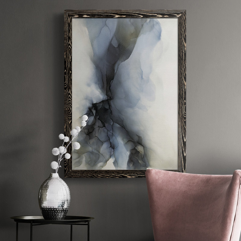 «Friona Low Tide», reproduction d'art sur toile, H 37,5 po x l 27,5 po x P 1 po, Noir