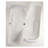 Penthouse 72'' x 59.75'' Soaking Gel Coat Bathtub-9229136-88772593