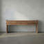 Wolf Console with White Marble Top