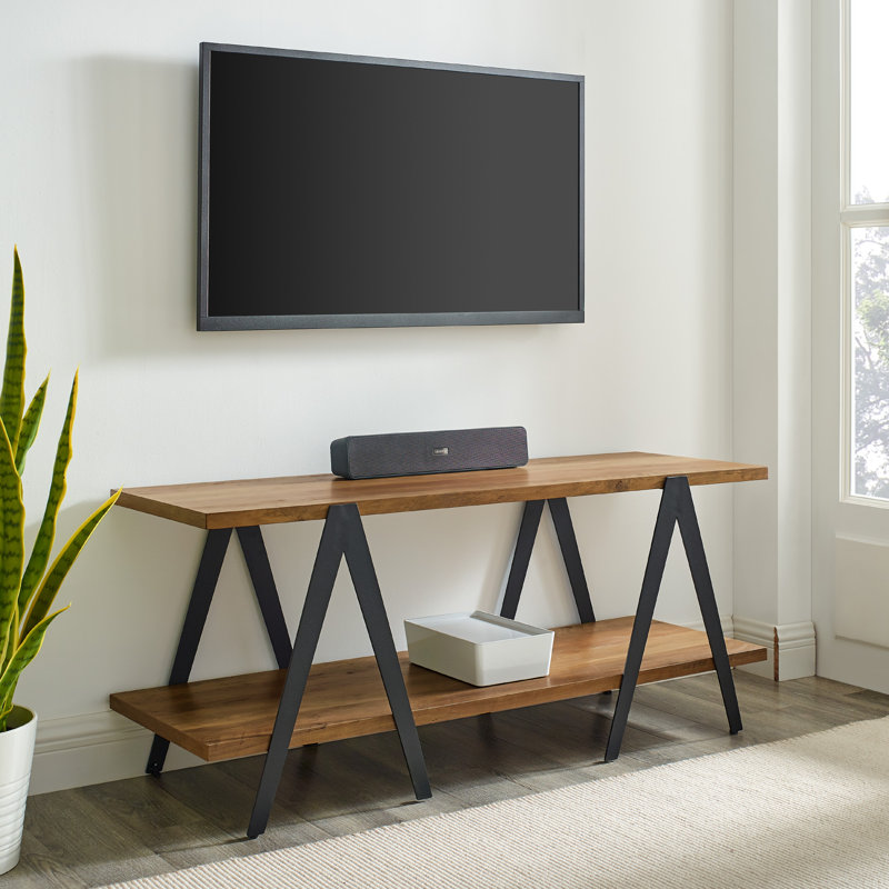 Fondren TV Stand for TVs up to 50", Rustic Oak