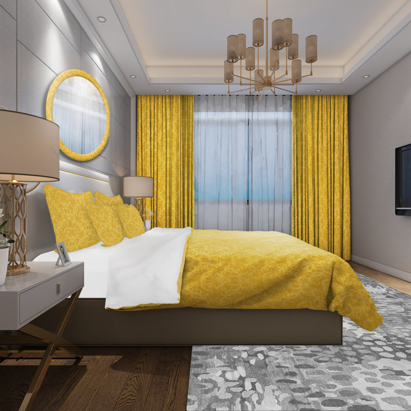 Ensemble de housse de couette Glam, Housse de couette très grand + 2 taies décoratives
