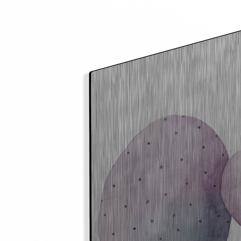 "Cactus mauve I" par Grace Popp, H 48 po x l 24 po