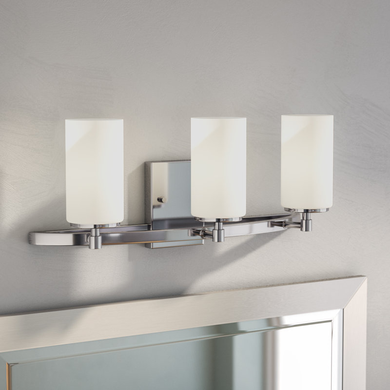 Alturas Three Light Wall / Bath from Generation Lighting , Chrome, Yes