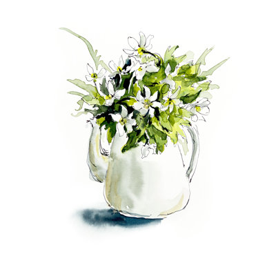 Bouquet of Greenery - Painting Print
