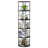 5 Tier 360°rotating Bookshelf Spinning Bookcase Corner Storage Organizer Bedroom Living Room-1441014343