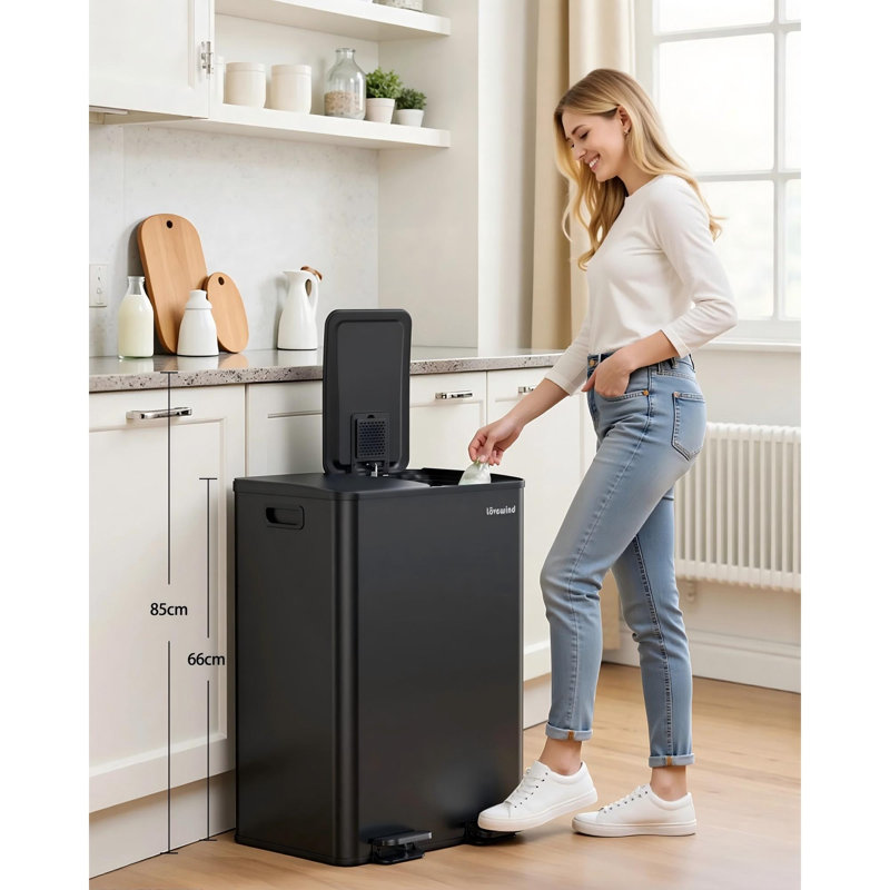 Stainless Steel Waste Bin