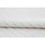 Hand Knotted Wool Striped Area Rug in Ivory