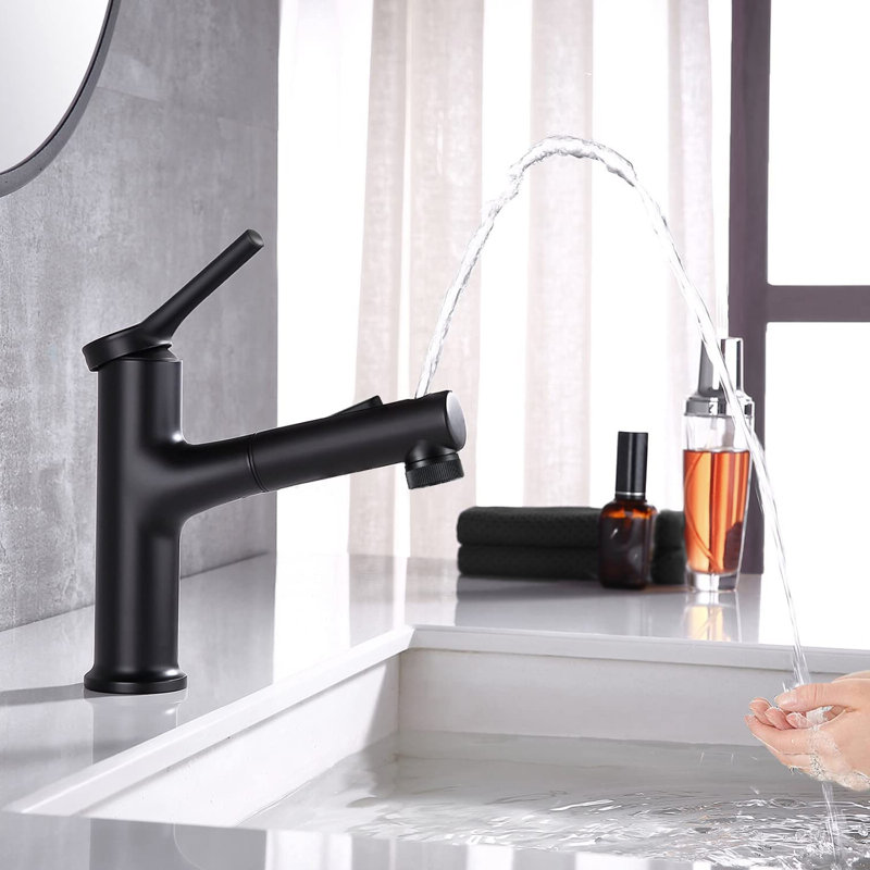 Single-Hole Single-handle Bathroom Faucet