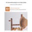Porte-manteau en bois avec base robuste-918450908