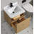 La Jolla 24" Single Floating Bathroom Vanity With Engineered Quartz Top