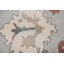 Tapis oriental floral Oushak All-Over 9 x 12