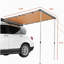 Car Side Awning, Large 6.6' x 8.2' Shade Coverage Vehicle Awning, PU3000mm UV50+ Retractable Car Awning with Waterproof Storage Bag, Height Adjustable, Suitable for Truck, SUV, Van, Campers