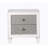 Nightstand In Rustic Finish