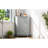 Contemporary Grey Bathroom Cabinet - Triangle Corner Adjustable Shelf For A Stylish Home Function