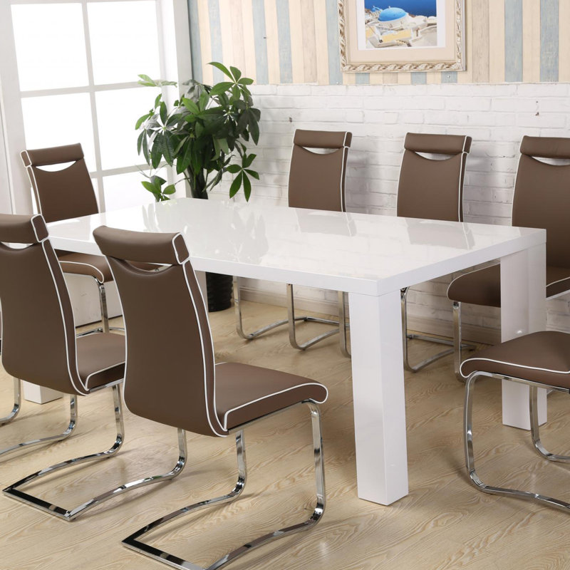 Melodie Solid Wood Dining Table