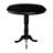 Dragana Extendable Round Solid Wood Dining Table-20208294
