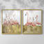 «Flamingo Flock I», reproduction encadrée de qualité supérieure - prête à être accrochée - aucun clou requis - aucun clou requis-617168050-617168049