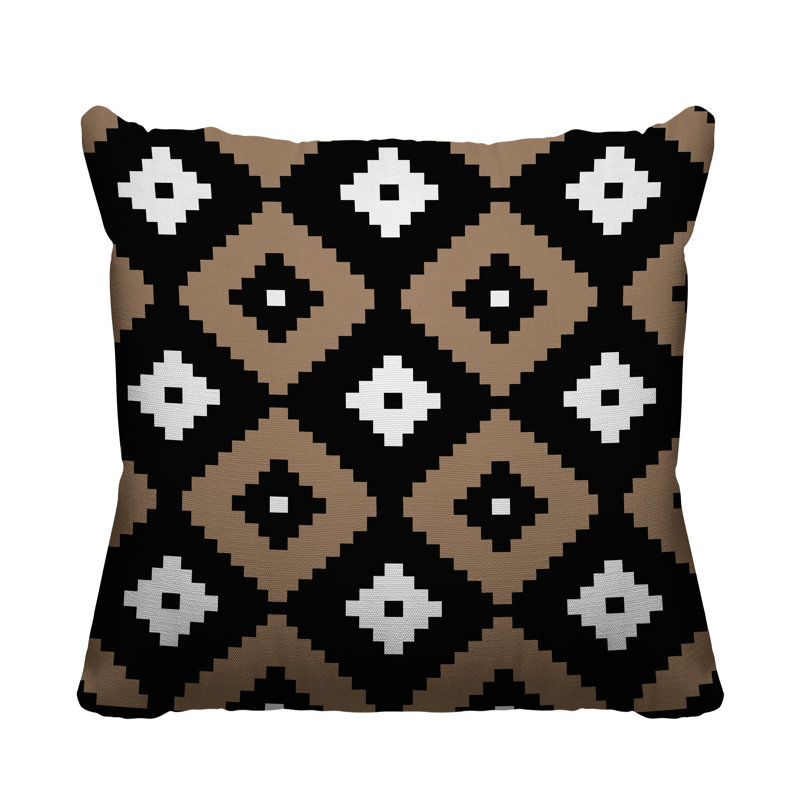 Coussin intérieur / extérieur Nosi, L 15 po x H 15 po, Beige