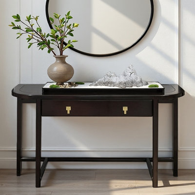 Console New New Style chinois en bois massif