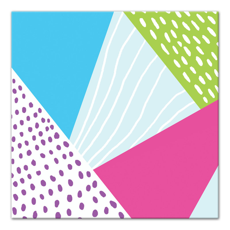 Art sur toile bold block Bonum