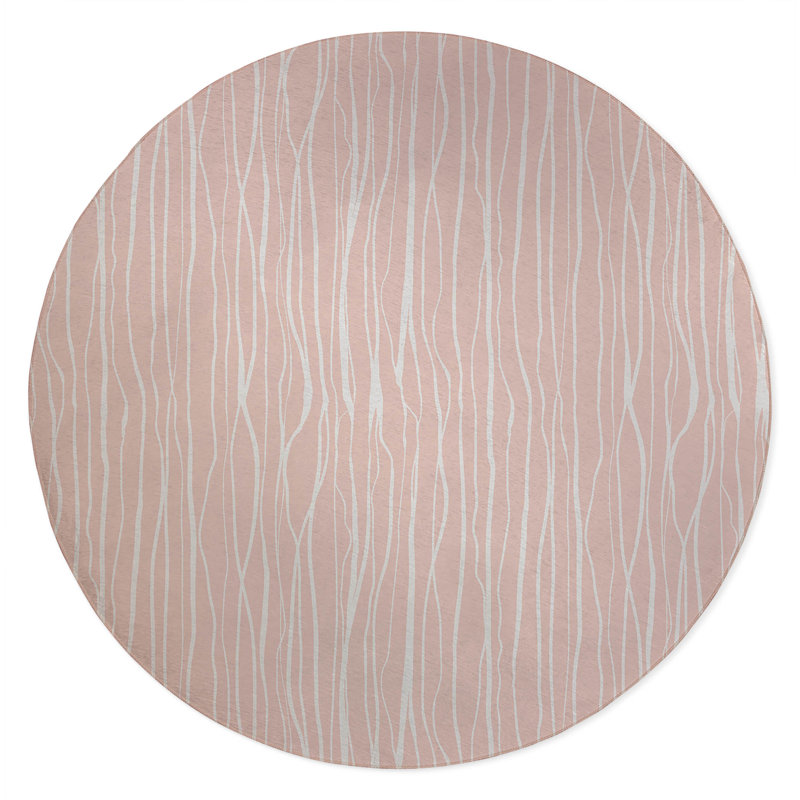 Legions Non-Slip Outdoor Rug, Round 5'