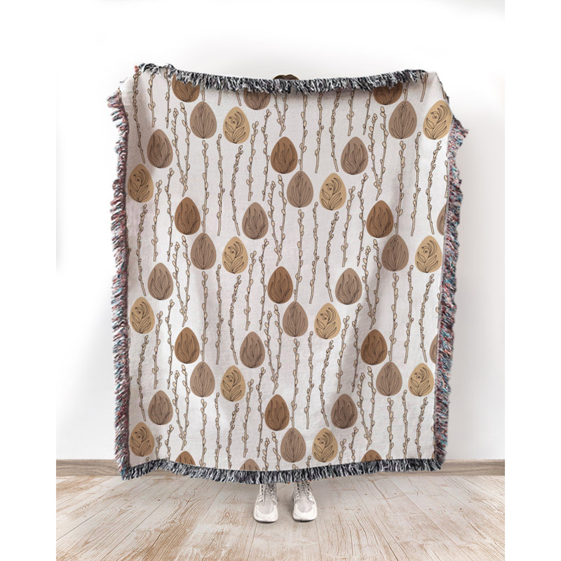 Polyester Throw, 50" W x 60" L