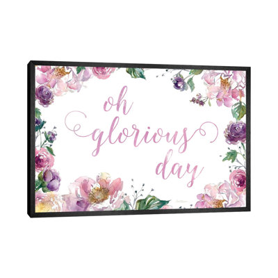 Oh Glorious Day by Carol Robinson - Print on Canvas