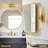 Fabrianna Brass Glass Wall Light-1599491075