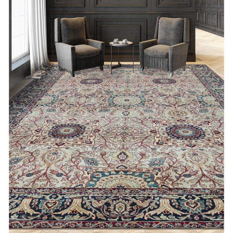 Sona Hand Woven Wool Oriental Area Rug