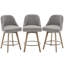 Tabouret de comptoir pivotant 26 po Makylia-1857420526