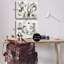 Ensemble de toiles 2 pièces Neutral Earth Tones Abstraction, design par June Erica Vess-1542147549