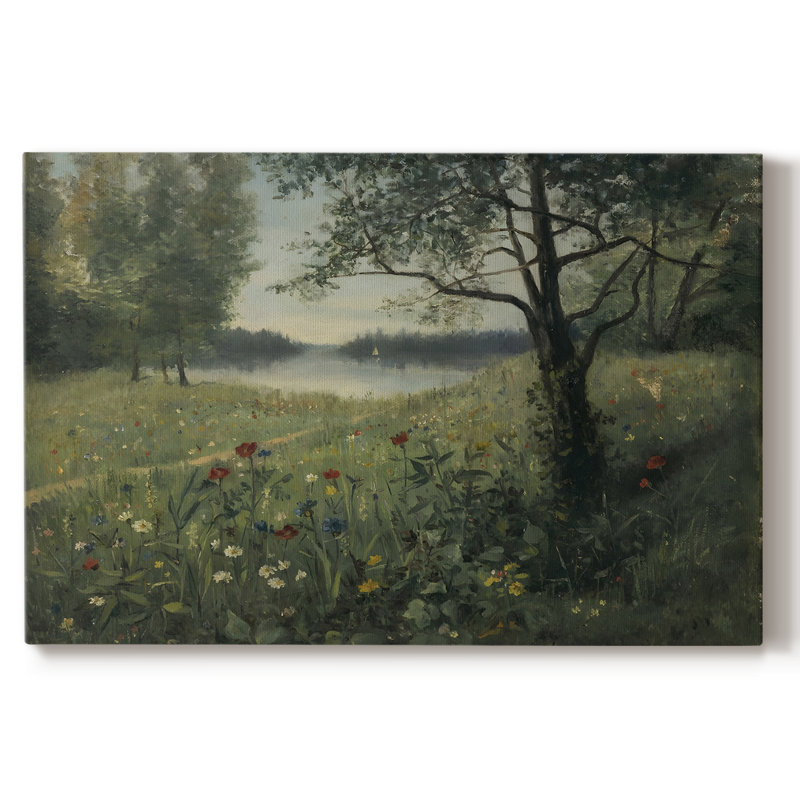 Paysages rétro-DCCCLXI -Galerie enveloppée Cavas, 12 x 18