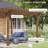 Outsunny 12' x 20' Outdoor Pergola, Wood Gazebo Grape Trellis with Stable Structure for Climbing Plant Support, Garden, Patio, Backyard, Deck, Brown-98232514