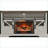 Electric Fireplaces 60 Inch Entertainment Center with Door Sensor, Jasmine White | Insert | Vent Free-254900859