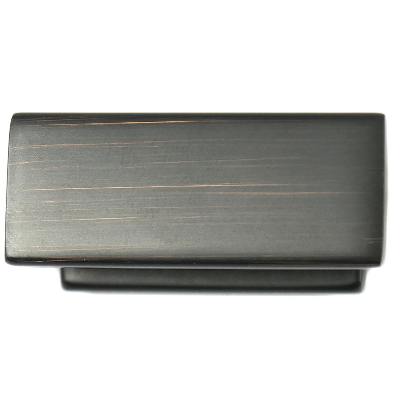 Park Avenue Rectangular Knob, Oil Rubbed Bronze